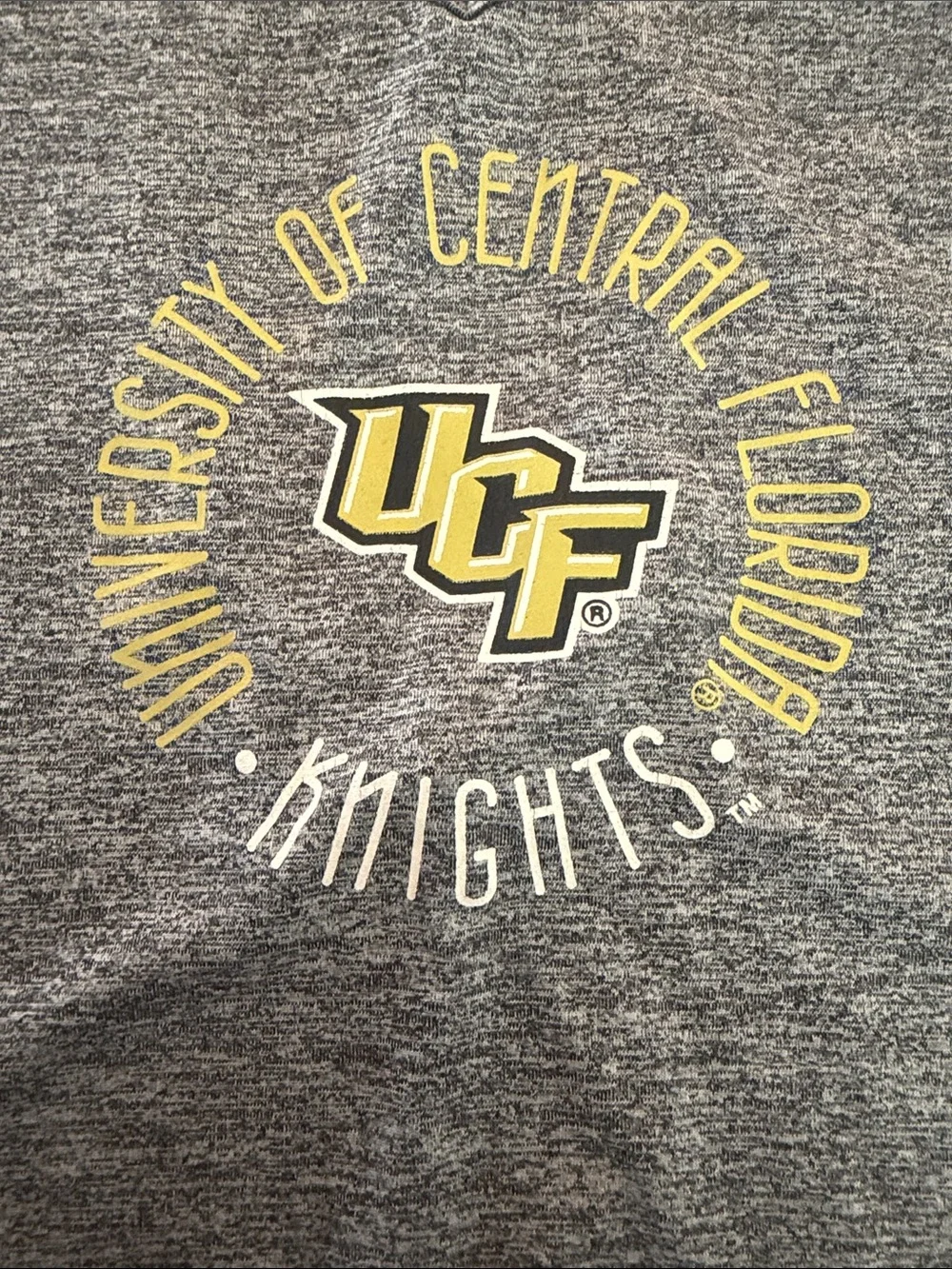 Rivalry Threads Gray UCF Knights Racerback Tank
